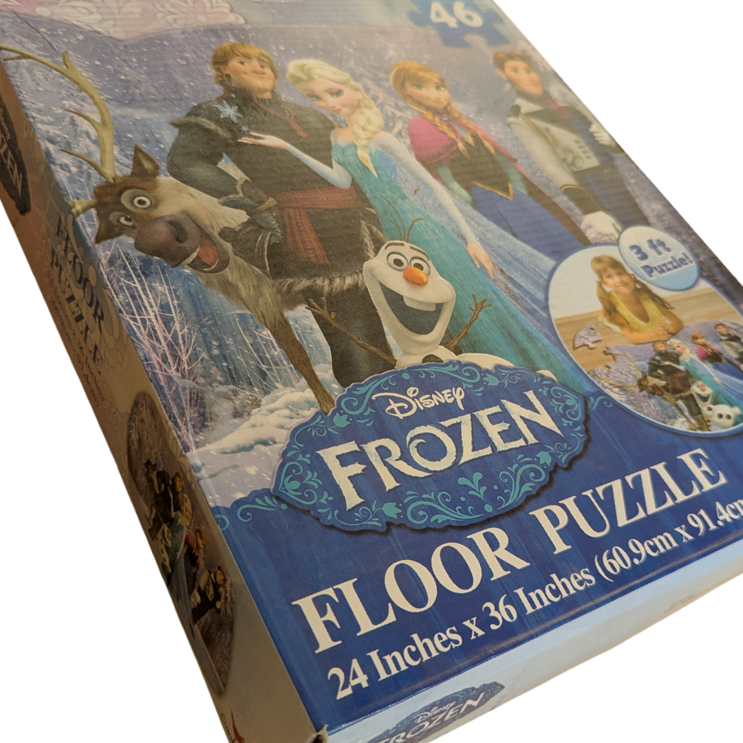 Disney Frozen Floor Puzzle 24x36 Inch Never Opened by Cardinal