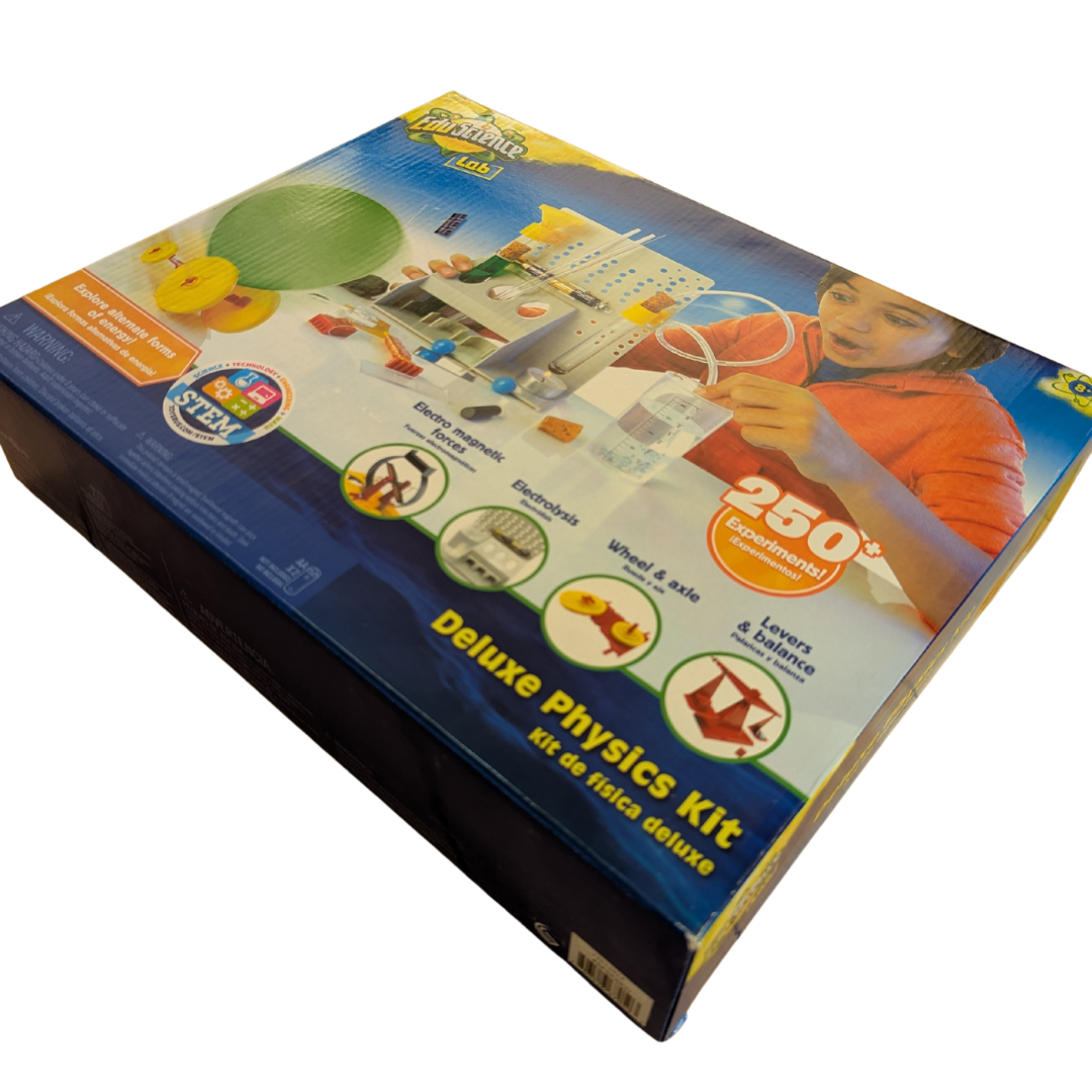 EduScience Lab Deluxe Physics Kit Science STEM Unopened  8+yes 250+ Experiments